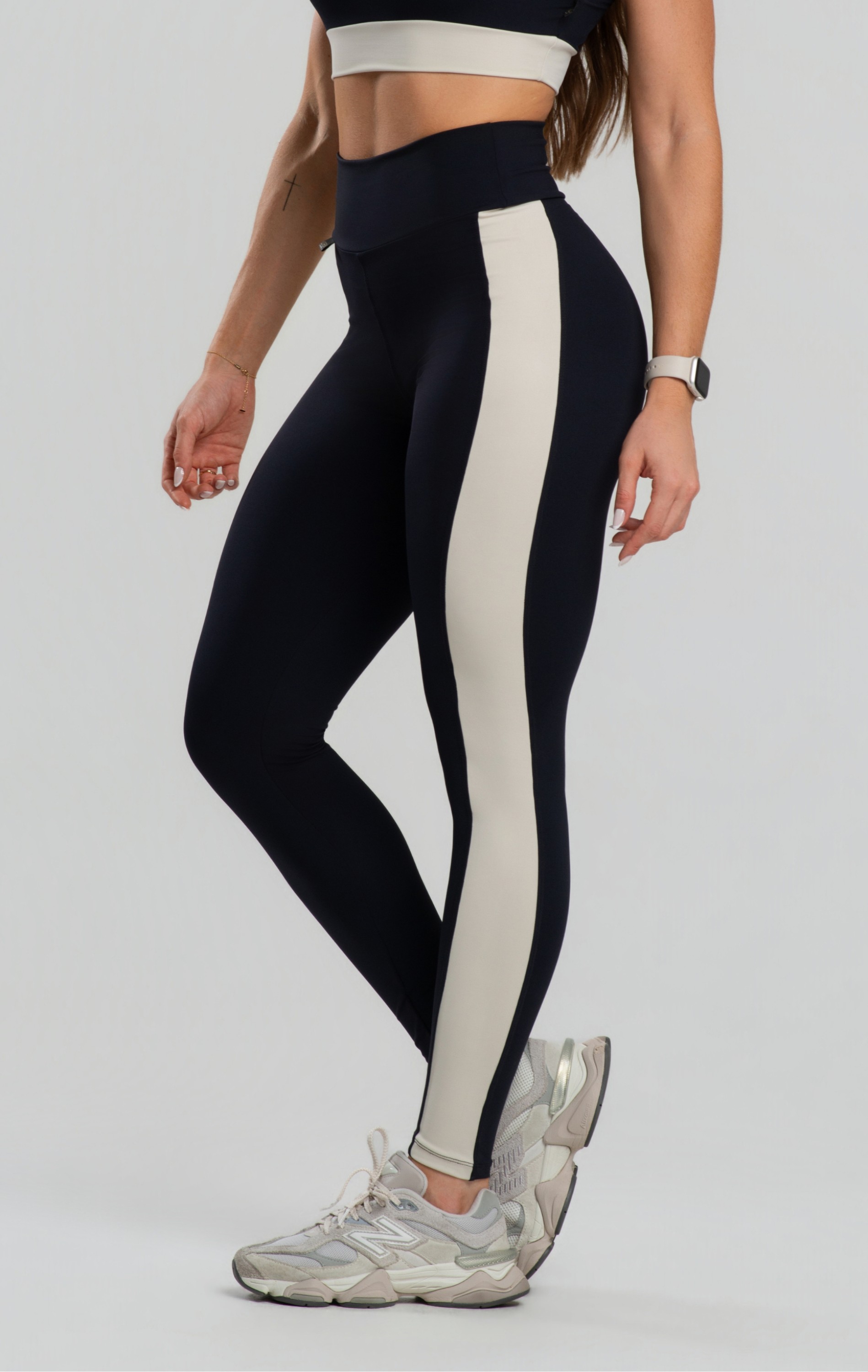 Legging Pala Dupla Cós Alto Poliamida Zero Transparência - Essence