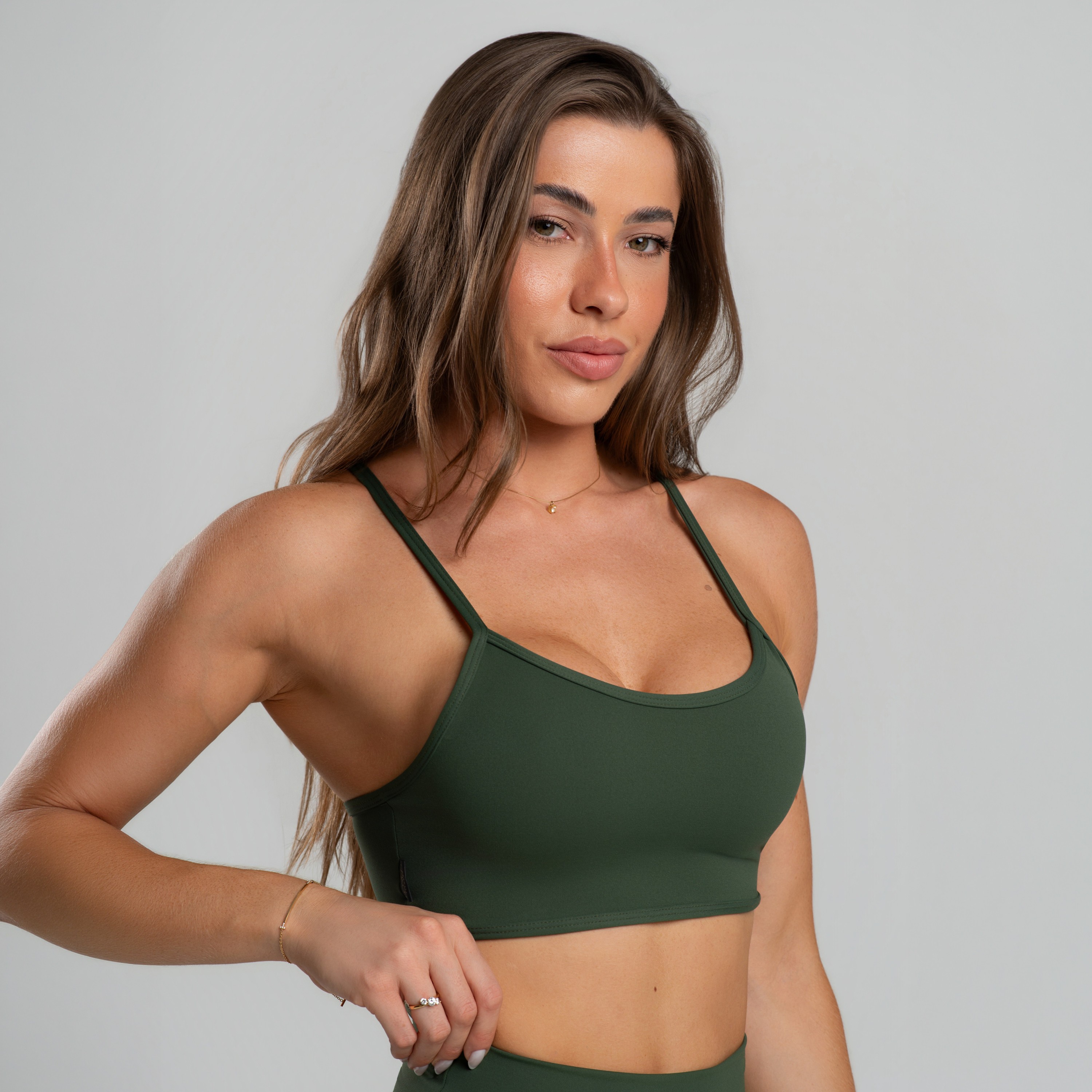 Top Pala Dupla Tiras Poliamida - Drop Basic