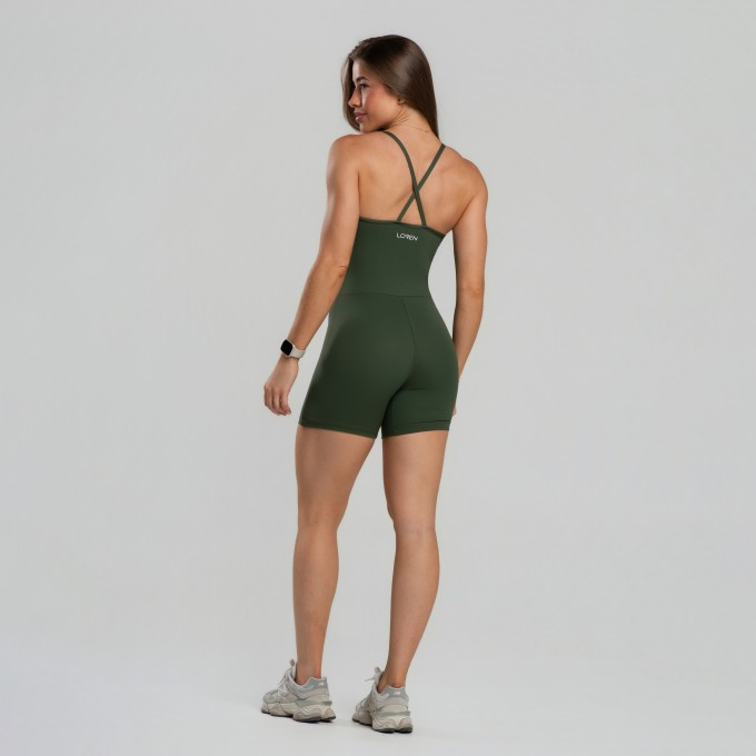 Macaquinho Feminino Reforçado Alça Costa Cruzada - Drop Basic